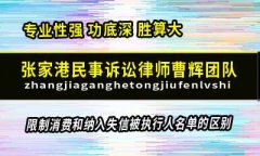 限制消费和纳入失信被执行人名单的区别